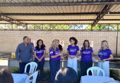 POLÍCIA CIVIL E OAB PROMOVEM CAFÉ DA MANHÃ EM ALUSÃO AO AGOSTO LILÁS EM DRACENA